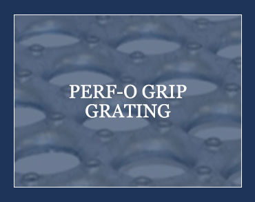 perforated grip grating sign